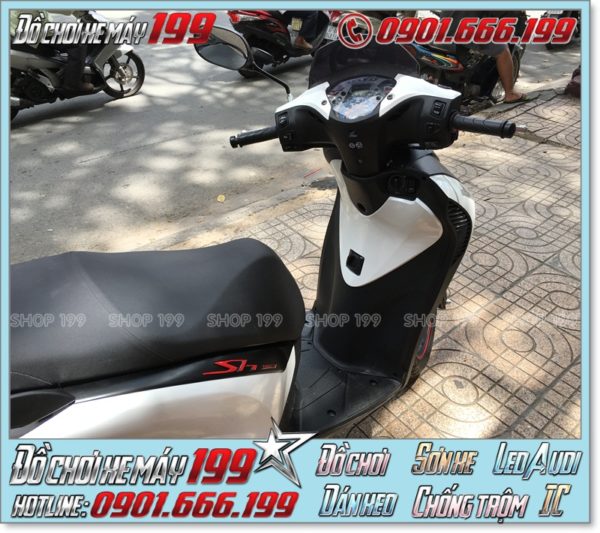 Xem hình xe Honda SH Việt 125i 150i 2016 2018 2019 2020 chế lên giống SH nhập Italy 150i 2010 2011 với dàn mủ SH nhập ở HCM 1398
