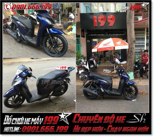 Xe Honda Sh Việt Nam 150 2015 Smartkey độ lên giống Sh italy 150i 2011