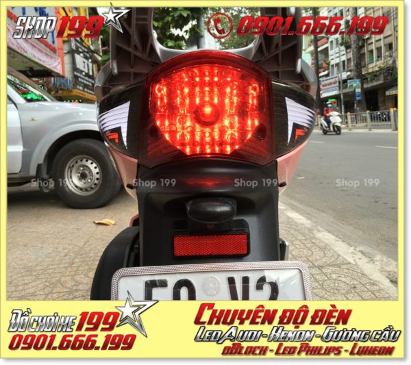 Hình chế đèn led audi cho xe honda SH 2008 150i uy tín ở Sài Gòn Quận 7 2007-2017