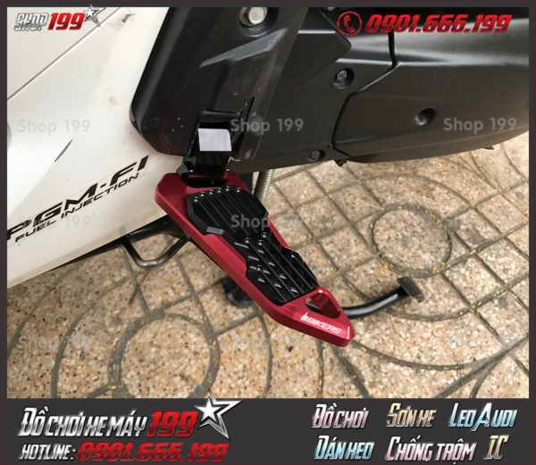 Picture of độ gác chân sau Biker nhôm CNC cho xe SH 2018 2019 2020 125 150 giá rẻ tại HCM